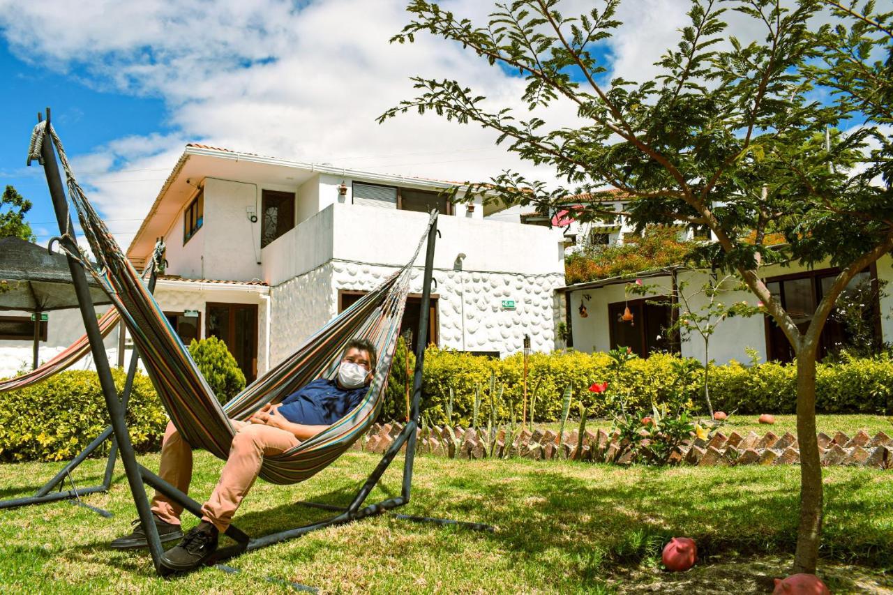 Posada Tierra Viva Villa de Leyva Bagian luar foto