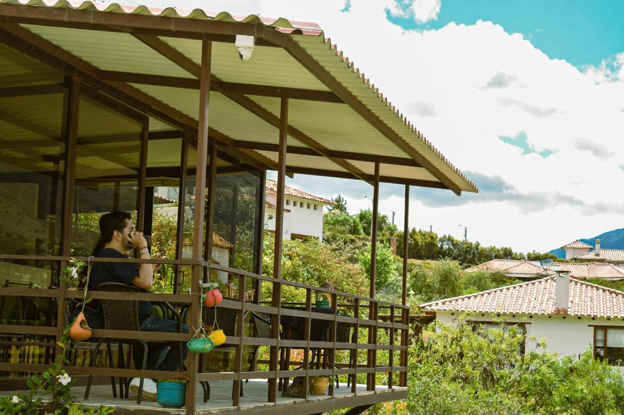 Posada Tierra Viva Villa de Leyva Bagian luar foto
