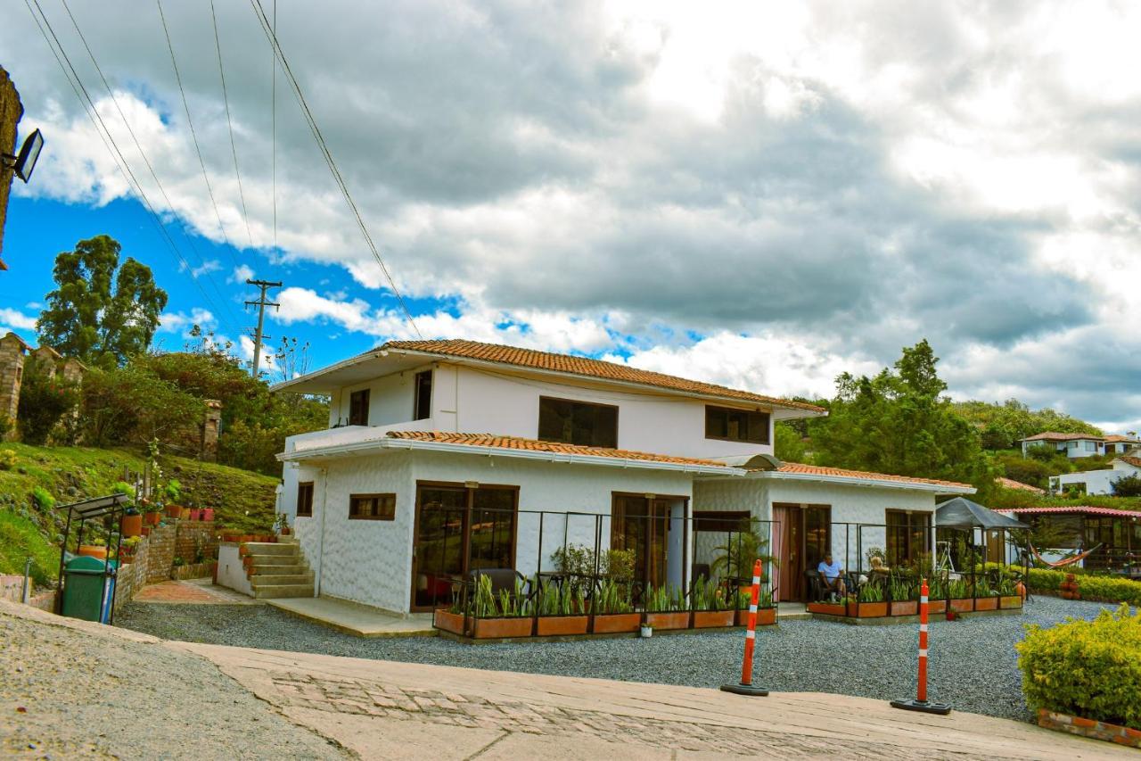 Posada Tierra Viva Villa de Leyva Bagian luar foto