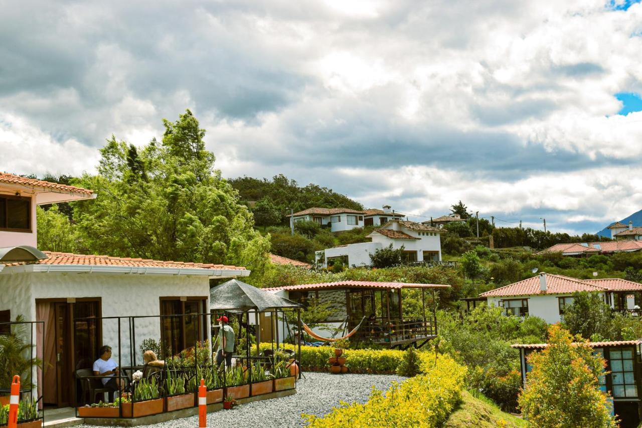 Posada Tierra Viva Villa de Leyva Bagian luar foto