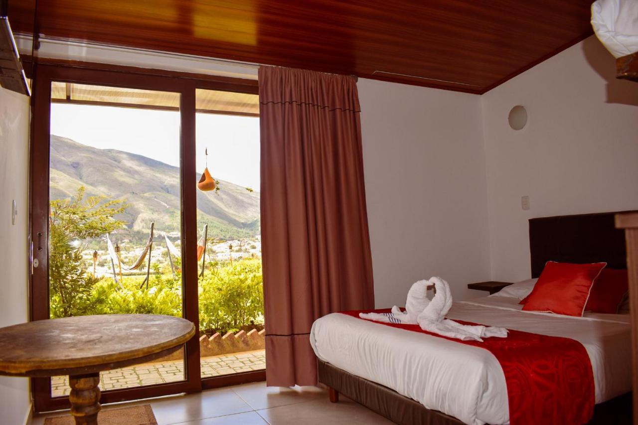 Posada Tierra Viva Villa de Leyva Bagian luar foto