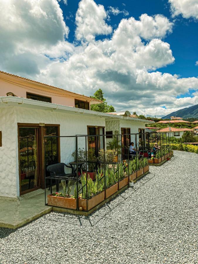 Posada Tierra Viva Villa de Leyva Bagian luar foto