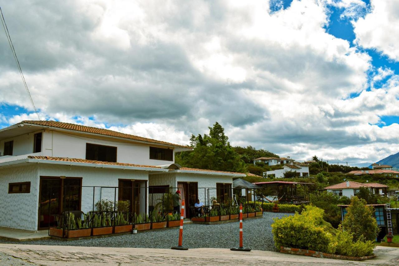 Posada Tierra Viva Villa de Leyva Bagian luar foto