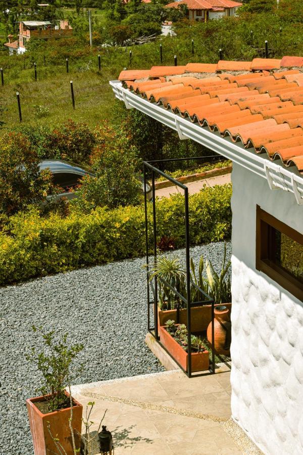 Posada Tierra Viva Villa de Leyva Bagian luar foto